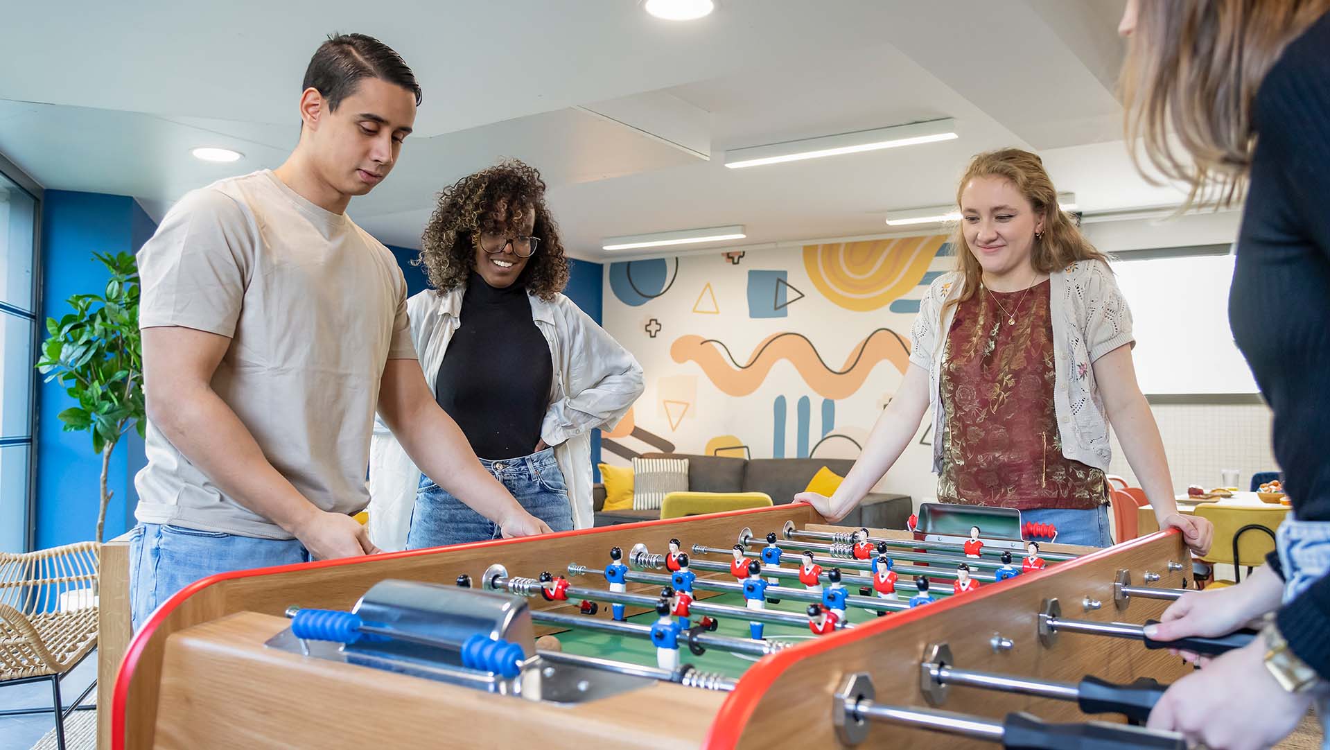 Baby-foot résidence étudiante Rennes